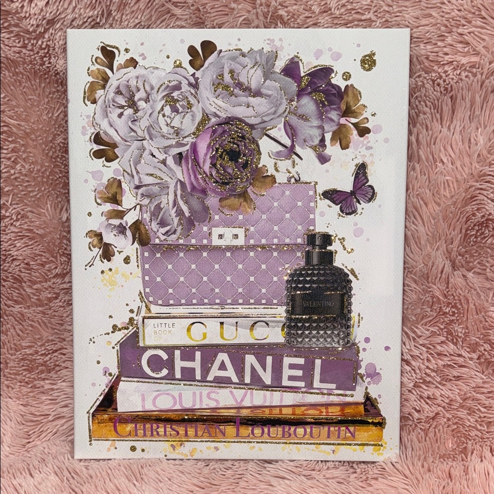 Luxury Inspired Canvas Painting